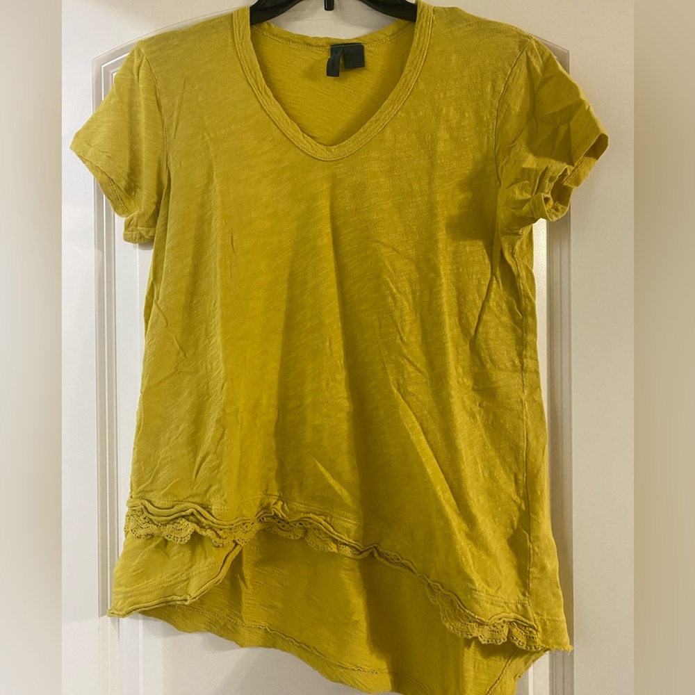 Anthropologie Left of Center Top